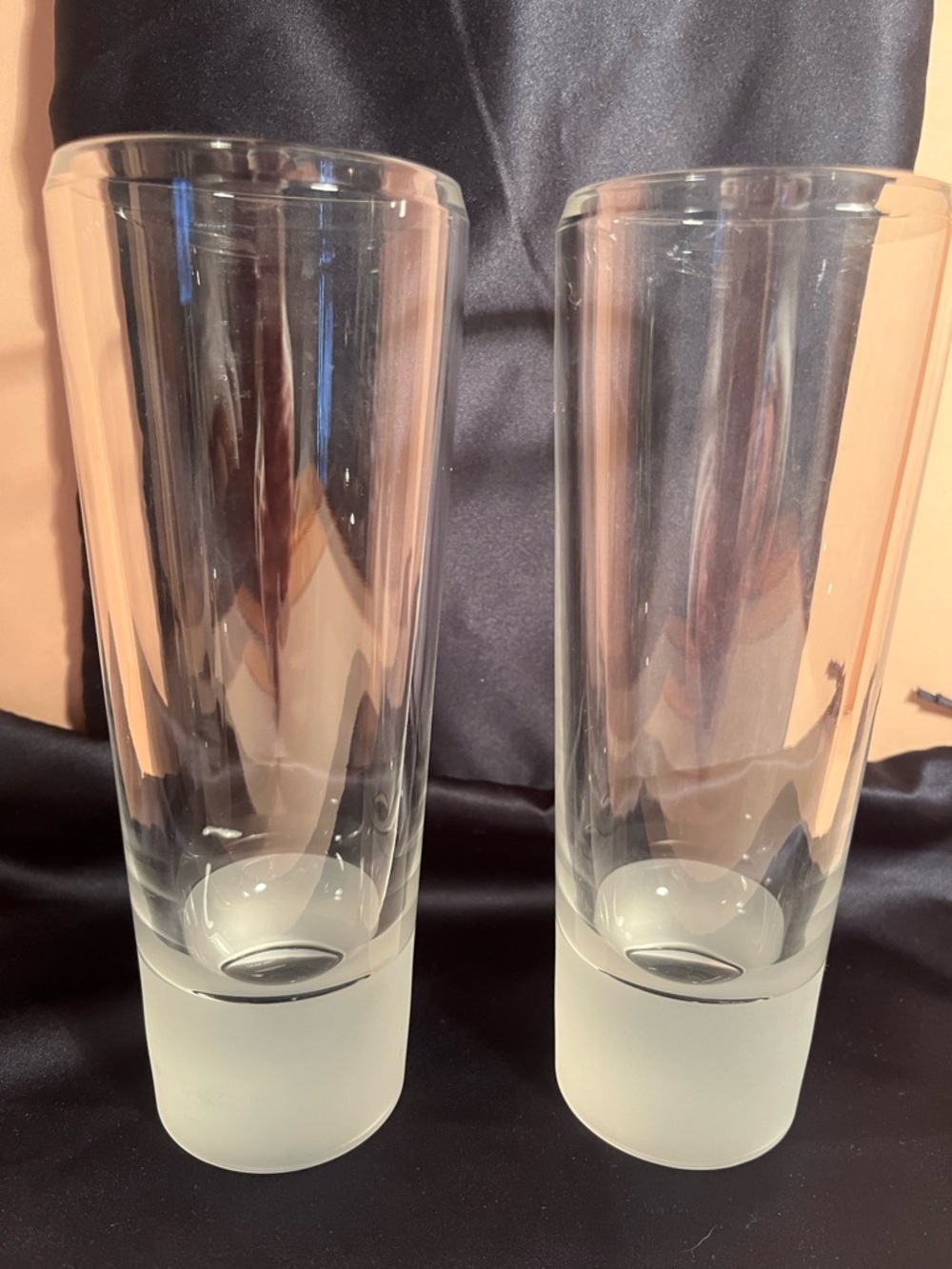 VERA WANG WEDGEWOOD set of 2 Glasses (Gorgeous)no box - Picture 4 of 9